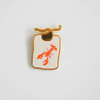 Lobster Bib Needle Minder - Sara Fitz