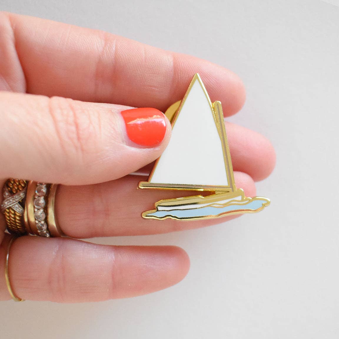 Sailboat Needle Minder - Sara Fitz