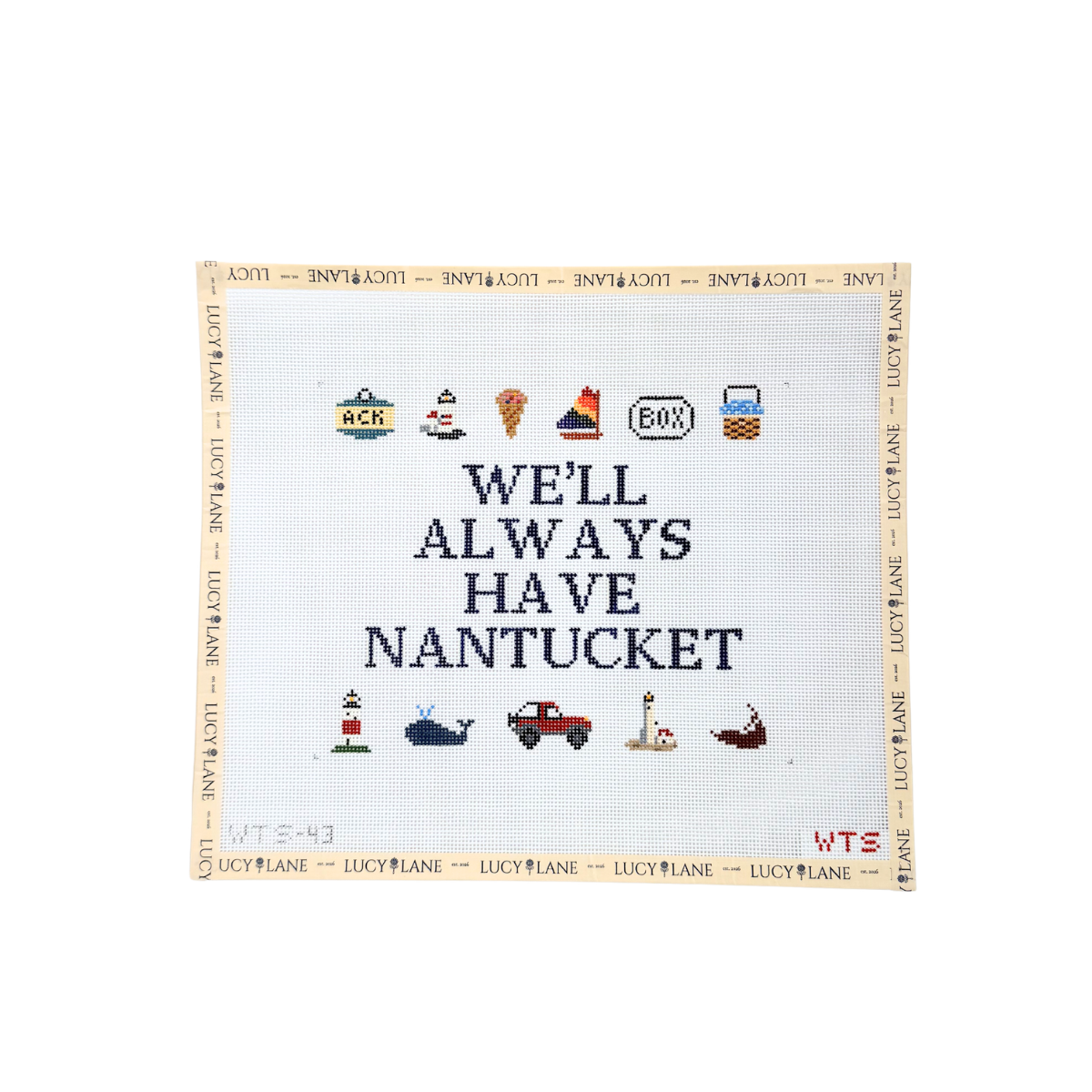 We’ll Always Have Nantucket Canvas - What's the Stitch