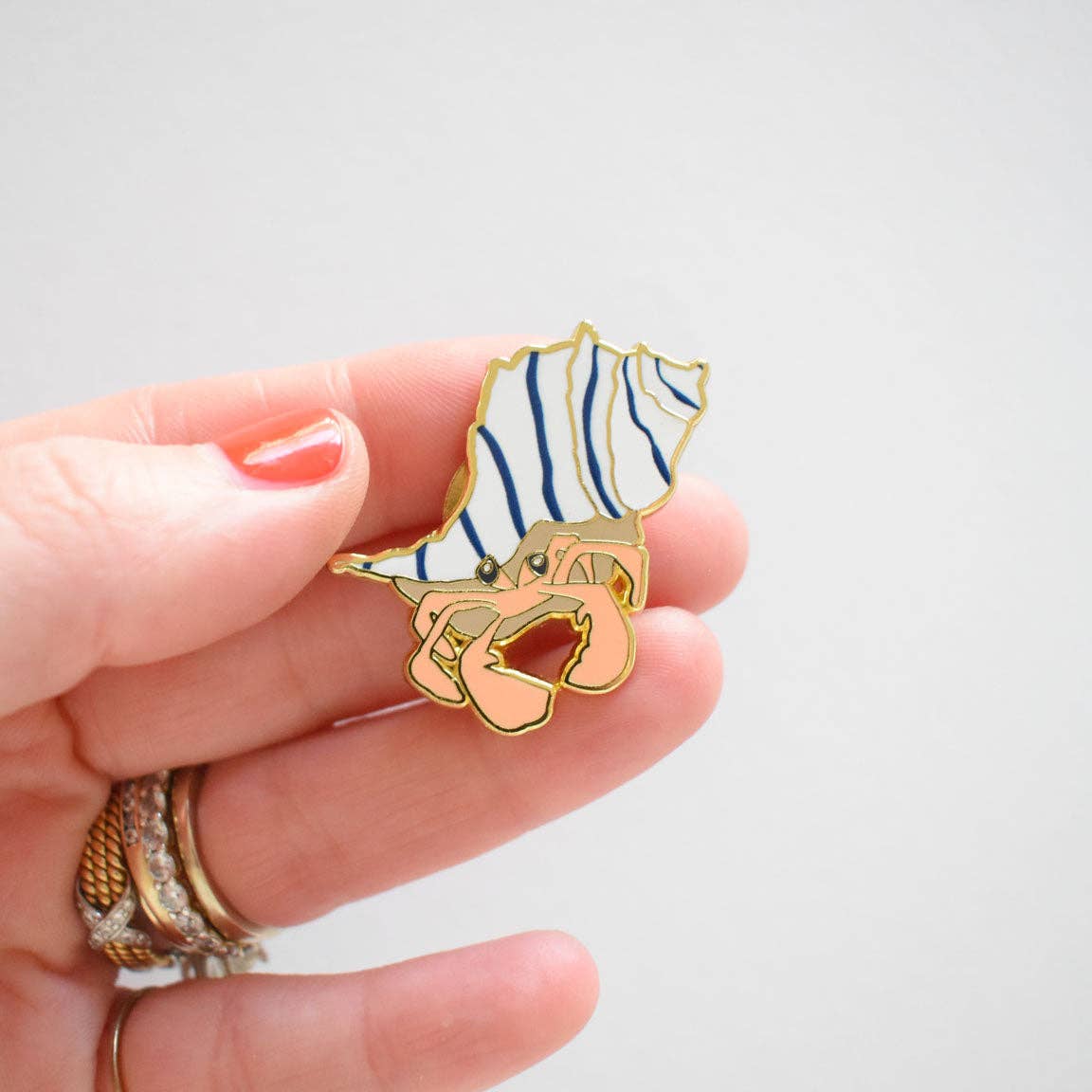 Hermit Crab Needle Minder - Sara Fitz