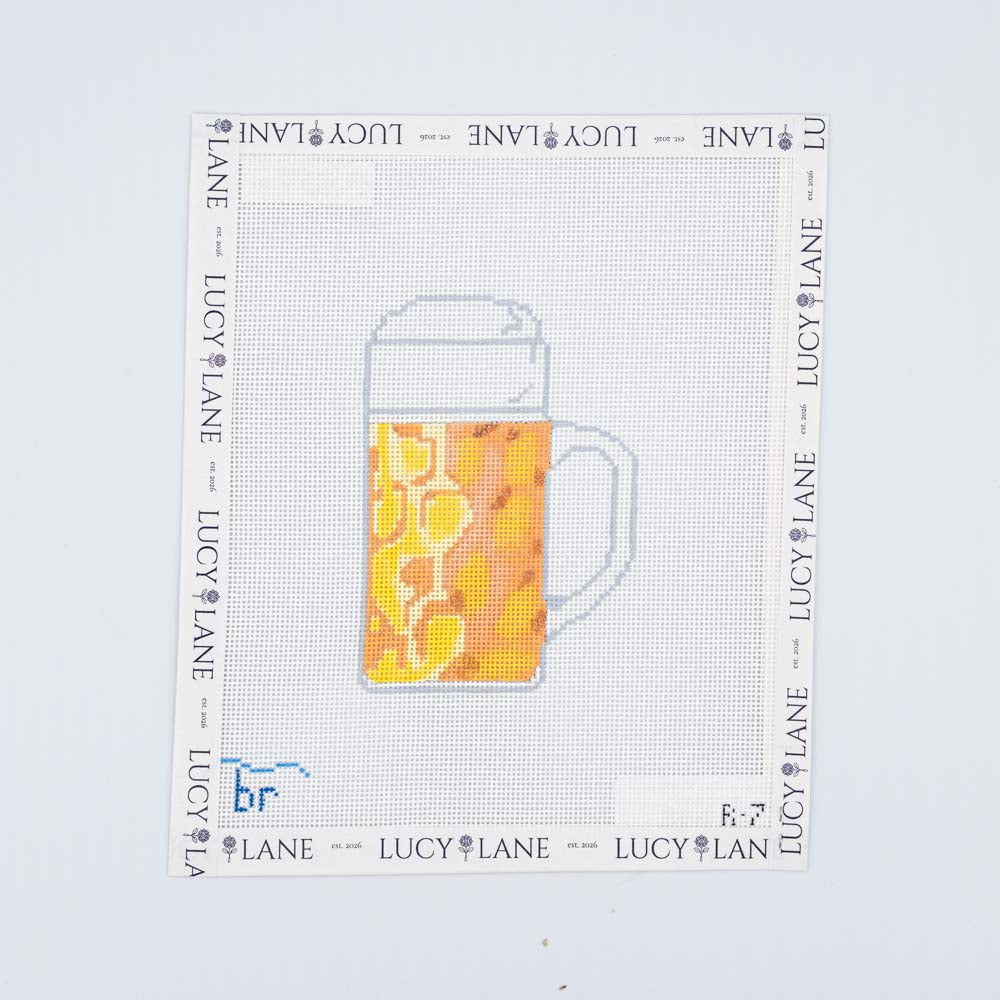 Oktoberfest Beer Canvas - Blue Ridge Stitchery