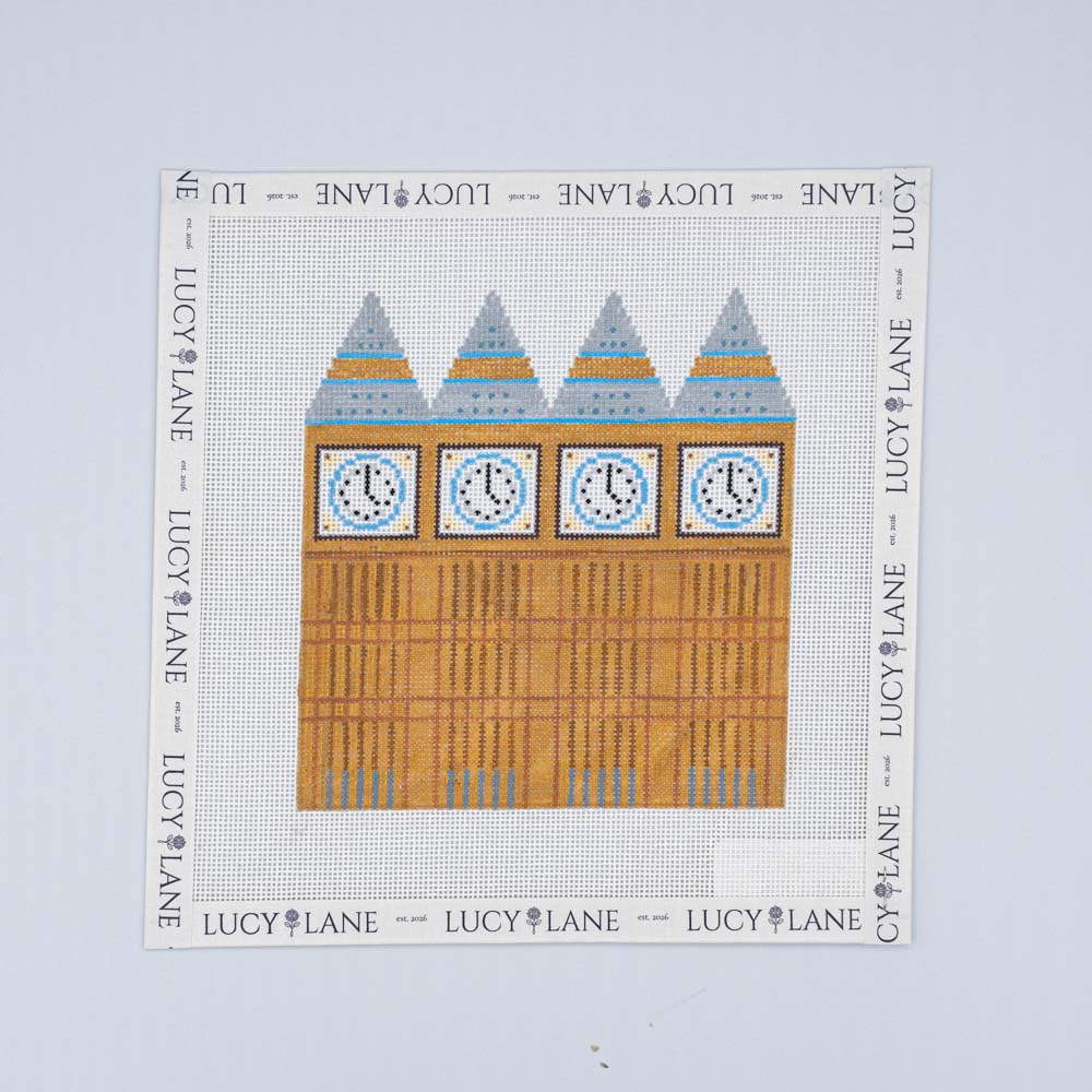 3D Big Ben Canvas - Stitch Style