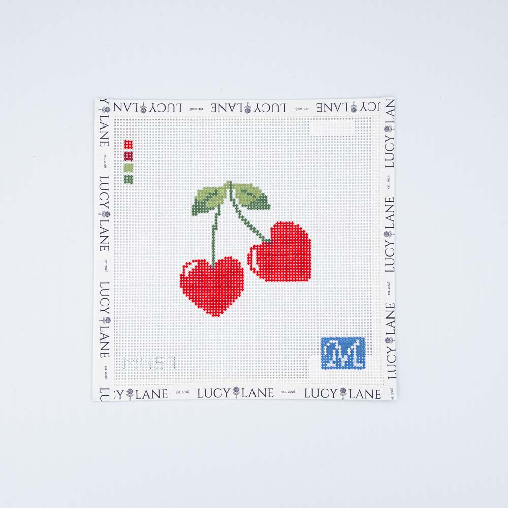 Cherry Love Bomb Canvas - Maura Nolan Designs