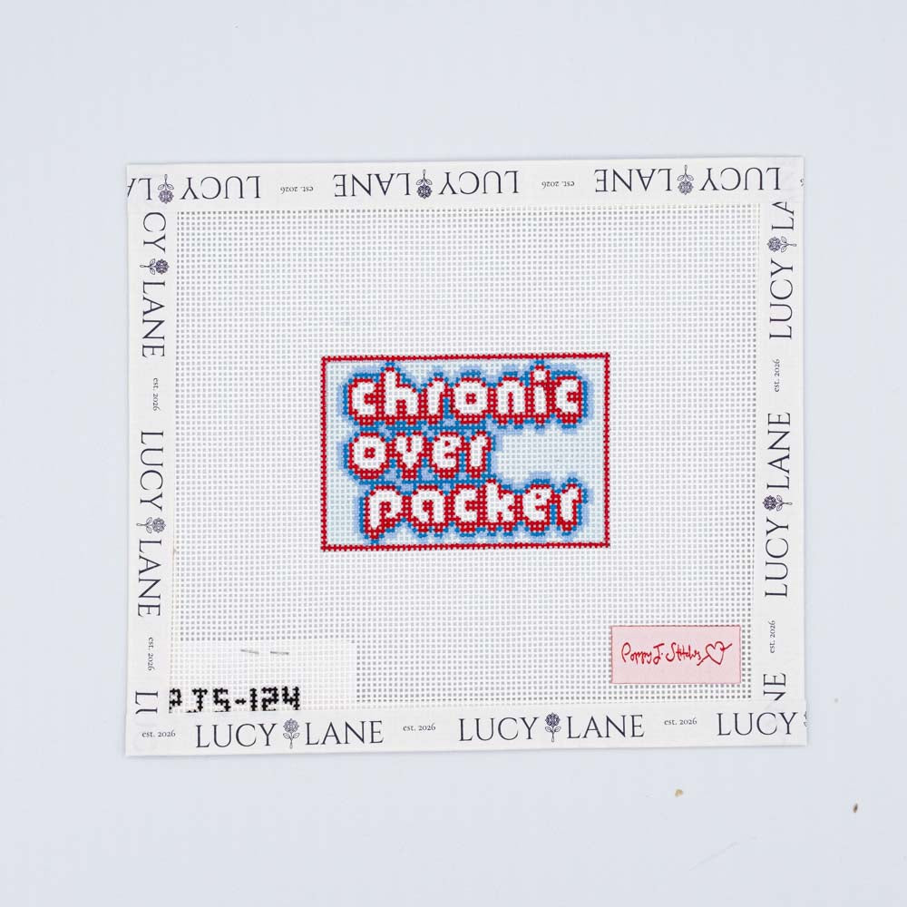 Chronic Over Packer Canvas - Poppy J. Stitches