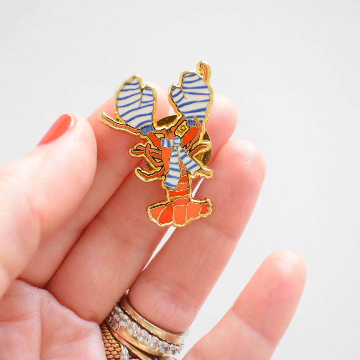 Cozy Lobster Needle Minder - Sara Fitz