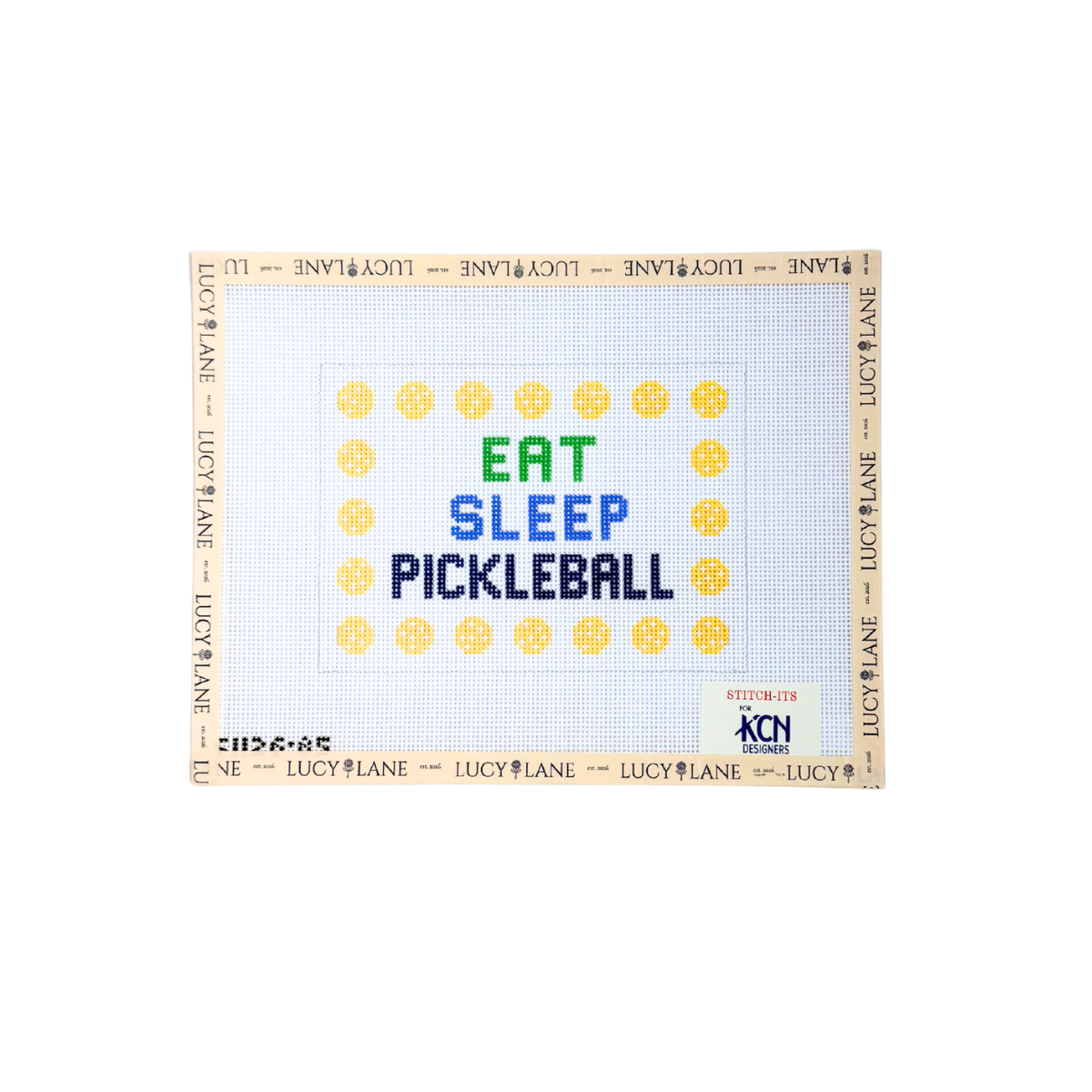 Eat Sleep Pickleball Canvas - KCN