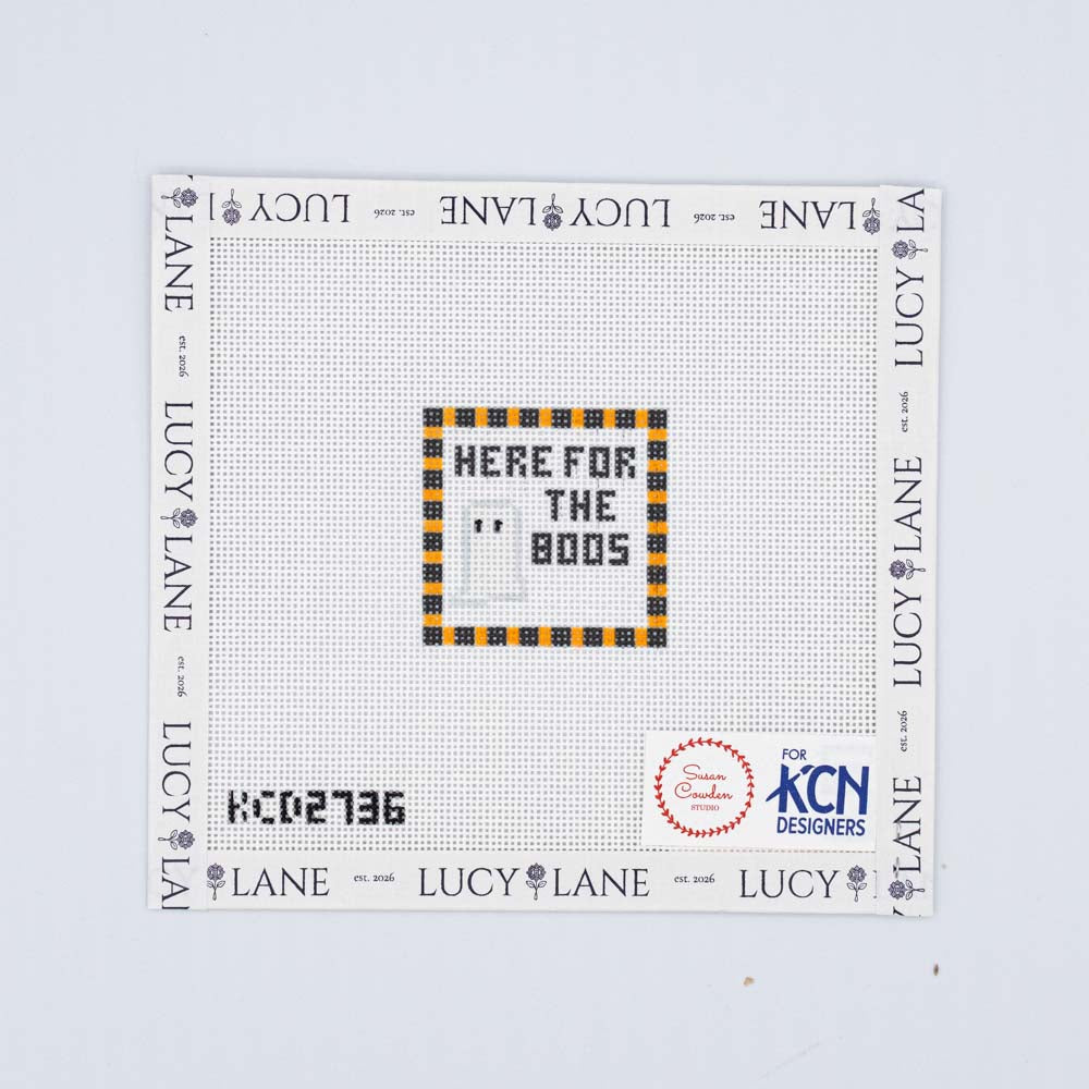 Here for the Boos Canvas - KCN Designers