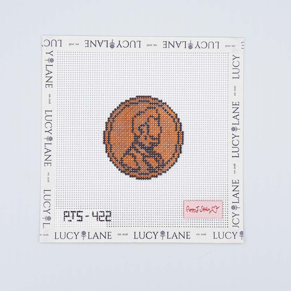 Always With Me Lucky Penny Canvas - Poppy J Stitches