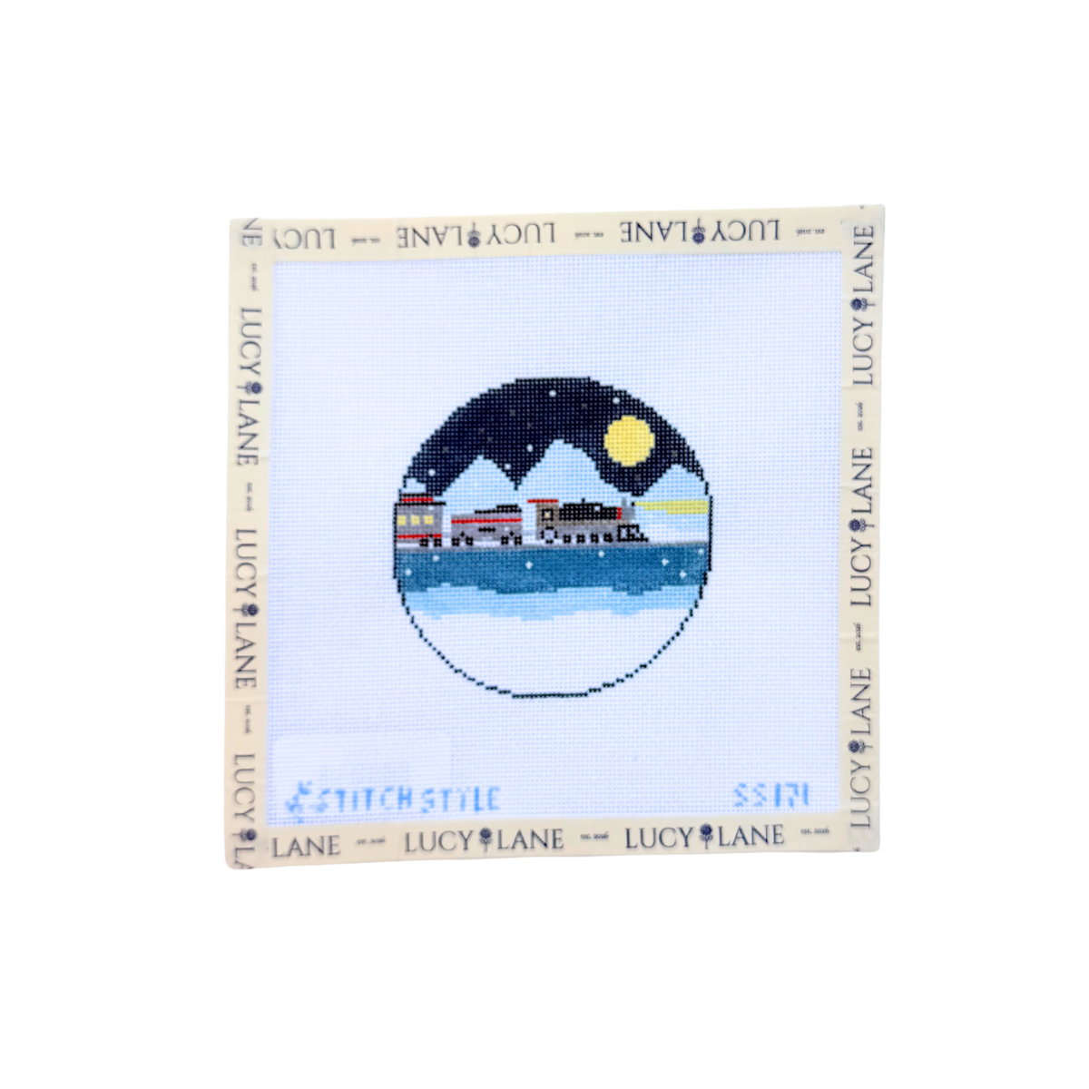 Christmas Train with Stitch Guide - Stitch Style