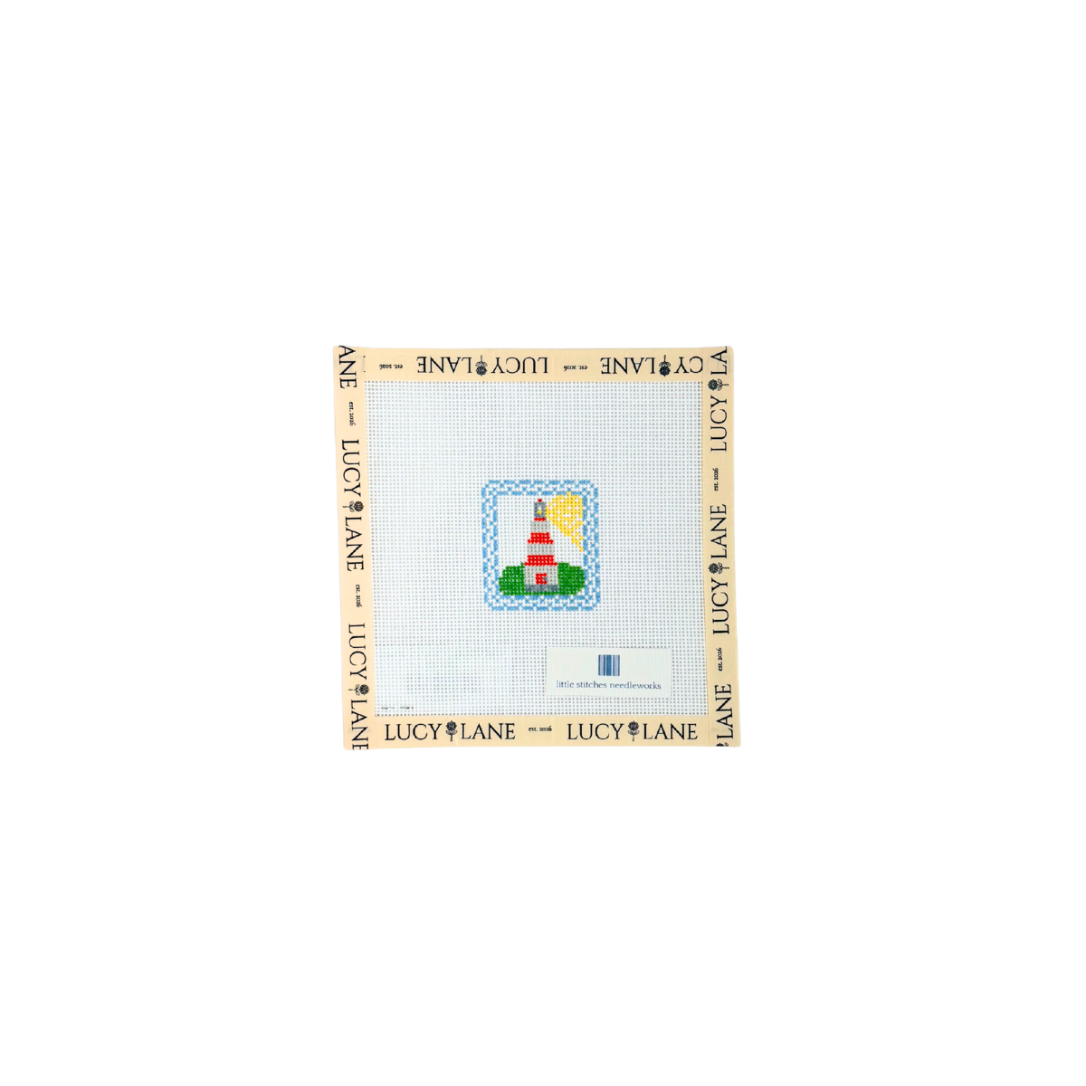 Lighthouse Patch Canvas - Little Stitches Needleworks