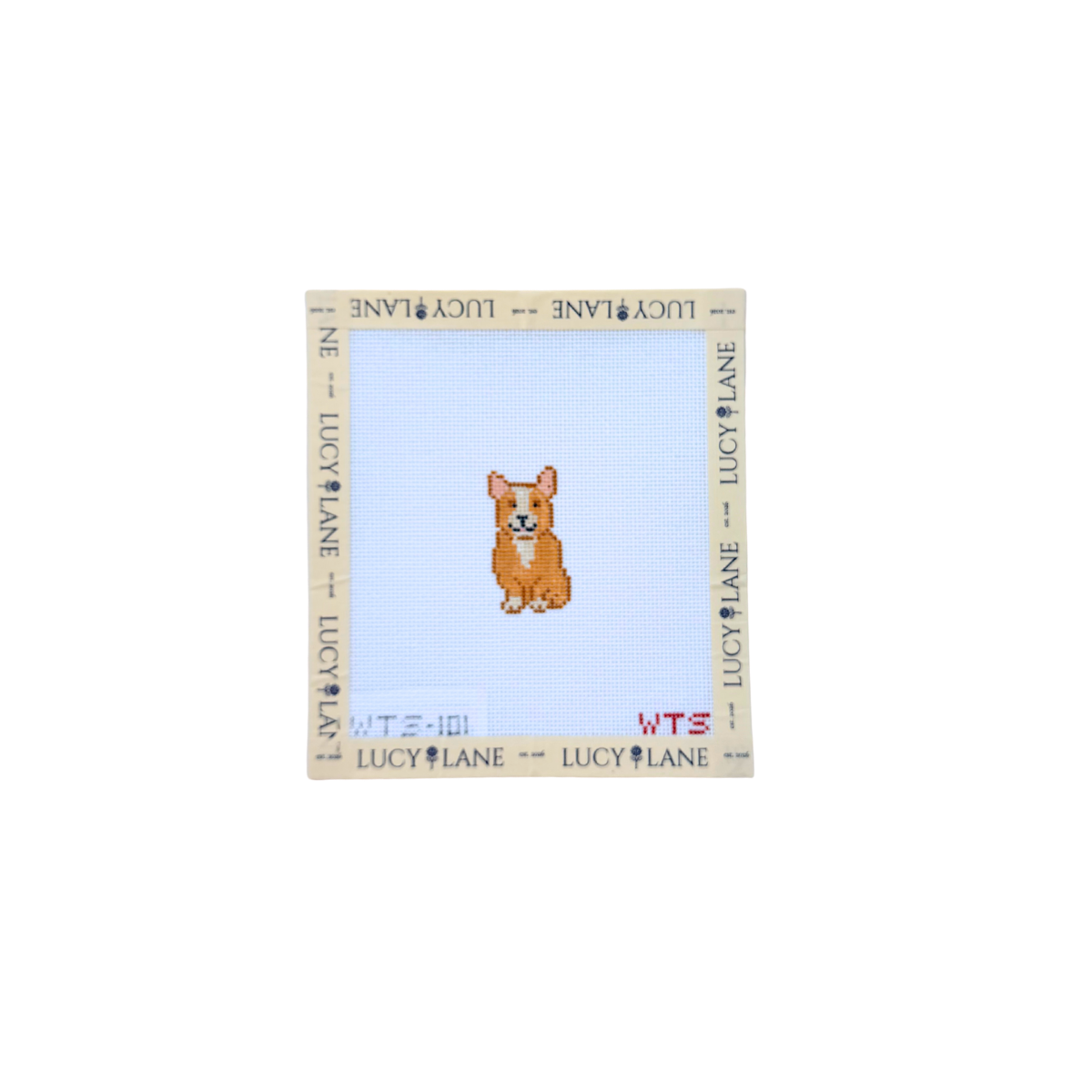 Mini Corgi Canvas - What's the Stitch