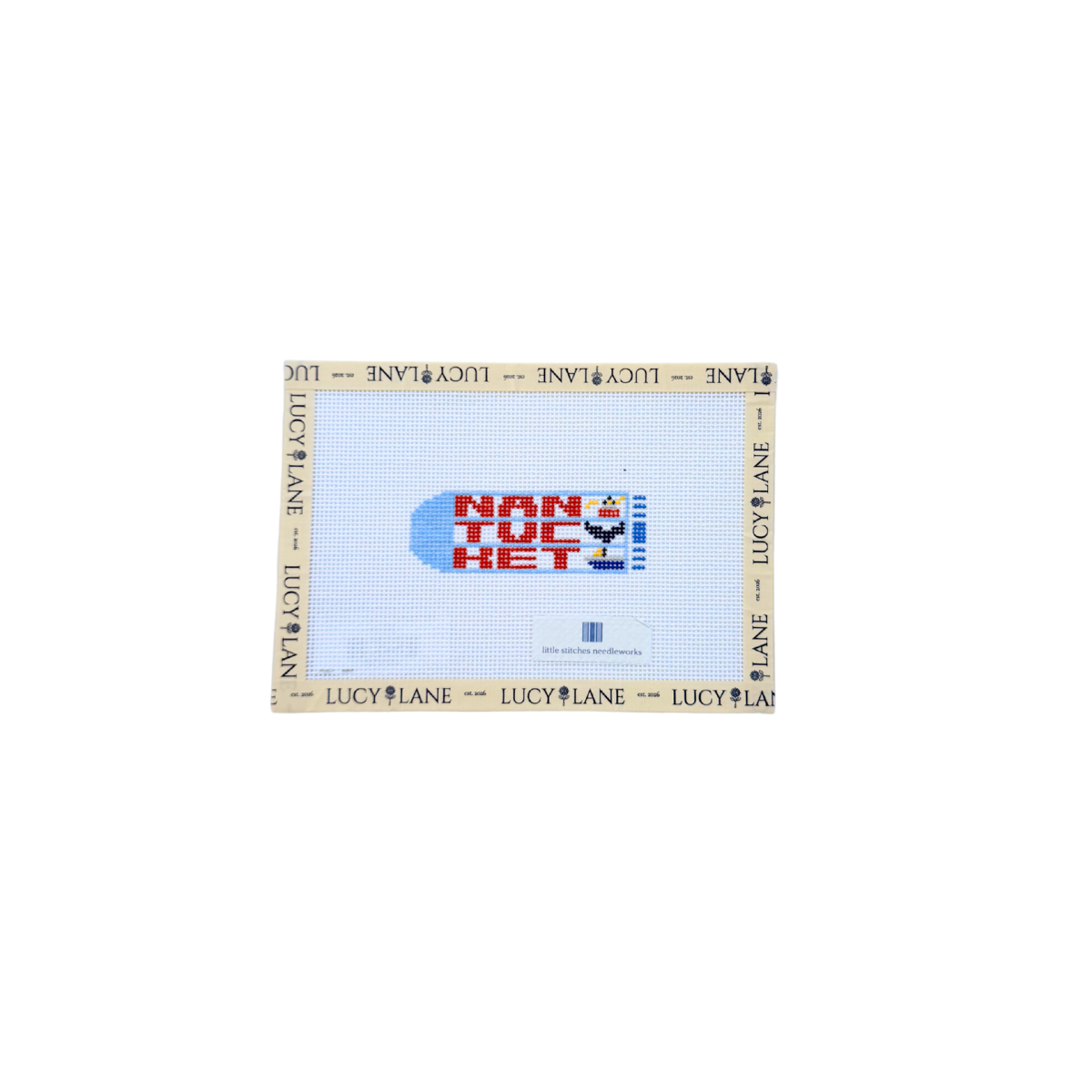 Nantucket Charm Canvas - Little Stitches Needleworks