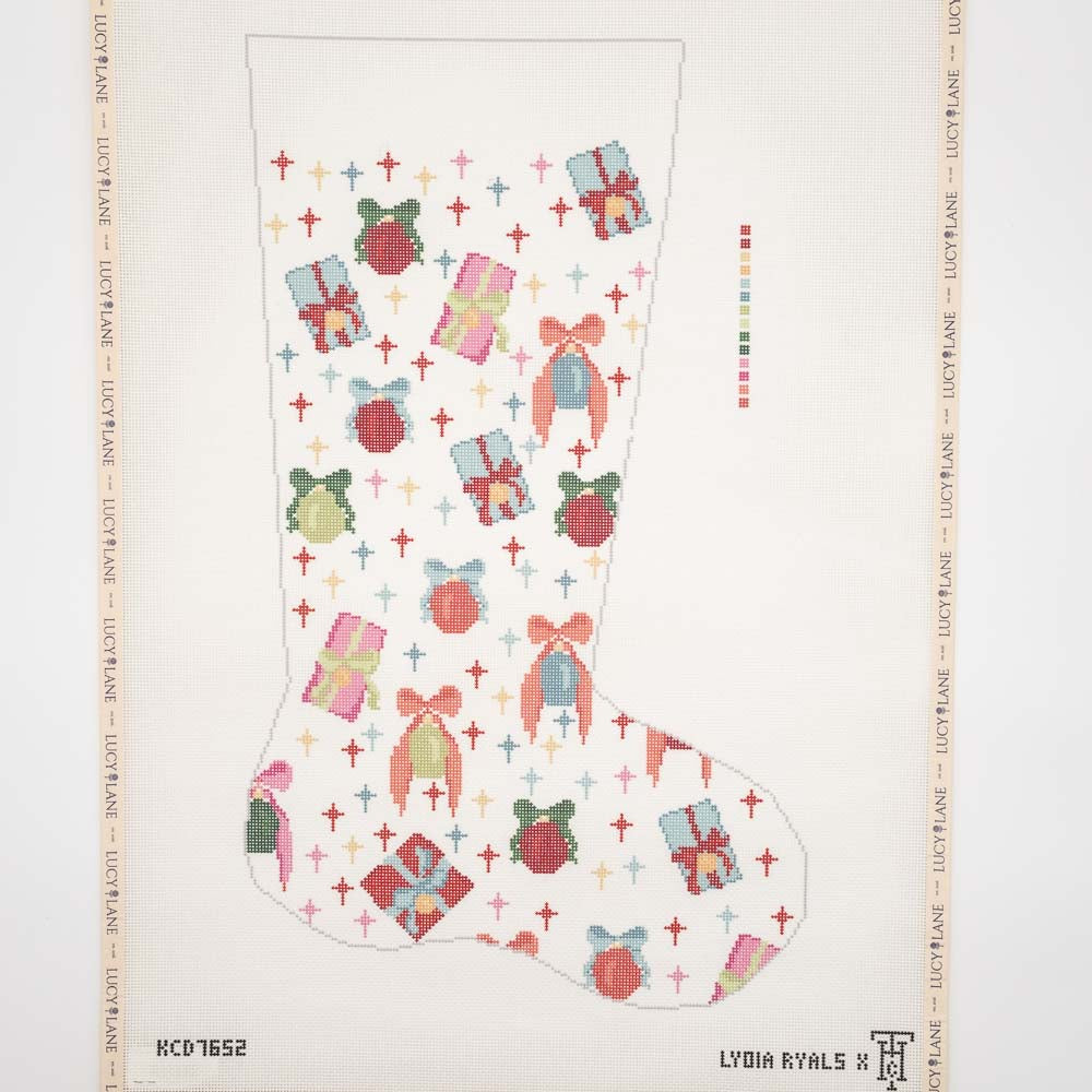 Merry Kitchmas Stocking Canvas