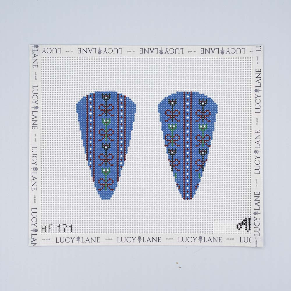 Scissor Case Canvas - Blue - Stitch Style