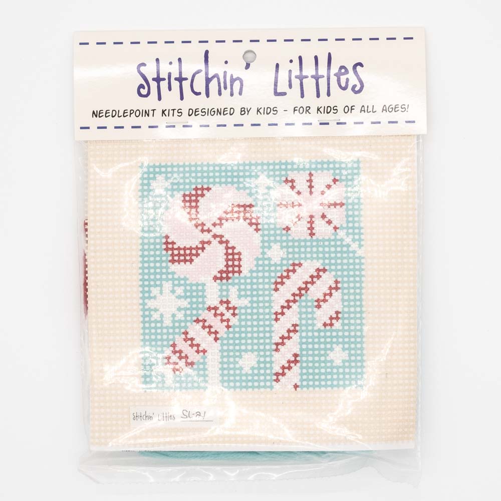 Sweet Stuff Needlepoint Kit - Stitchin' Littles