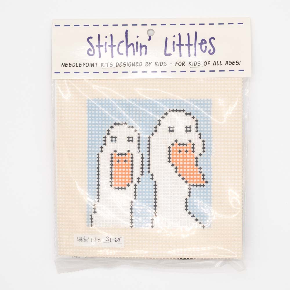 Two Quacks Needlepoint Kit - Stitchin' Littles