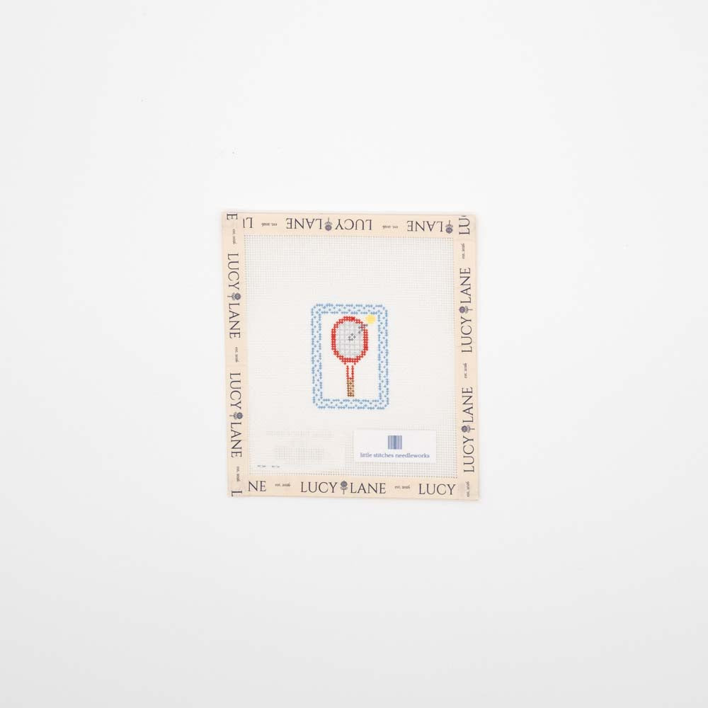 Tennis Patch Canvas - Little Stitches Needleworks