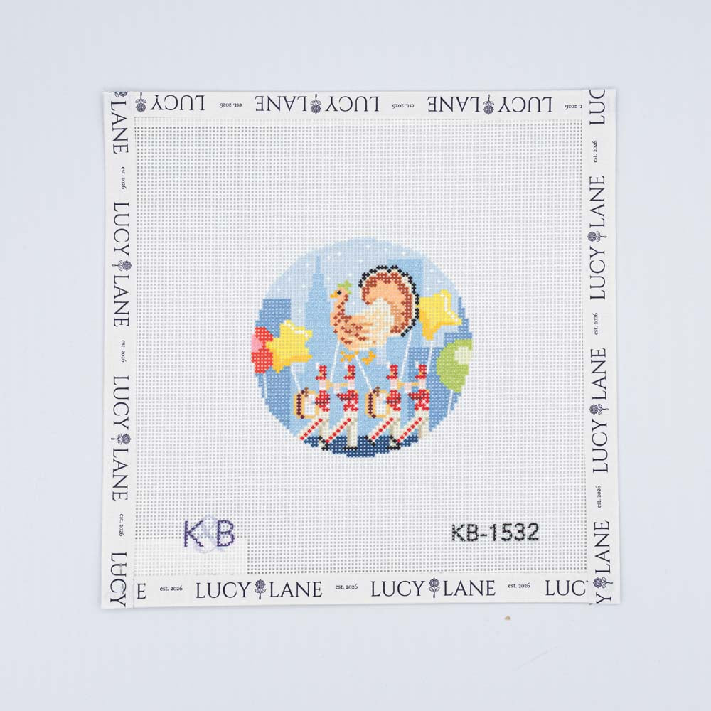 A New York Holiday Canvas - Thanksgiving Day Parade - Bradley Needlepoint Company