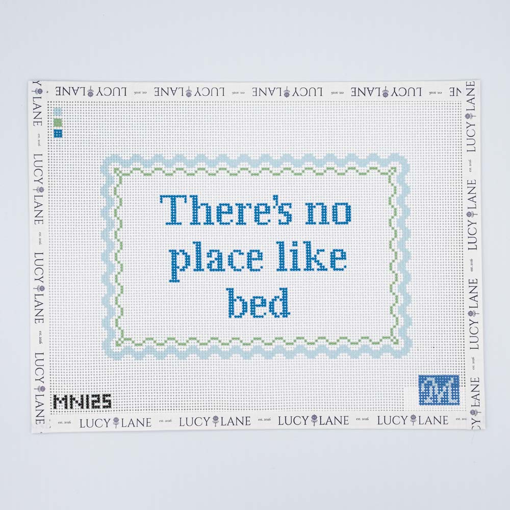 No Place Like Bed Canvas - Maura Nolan Designs