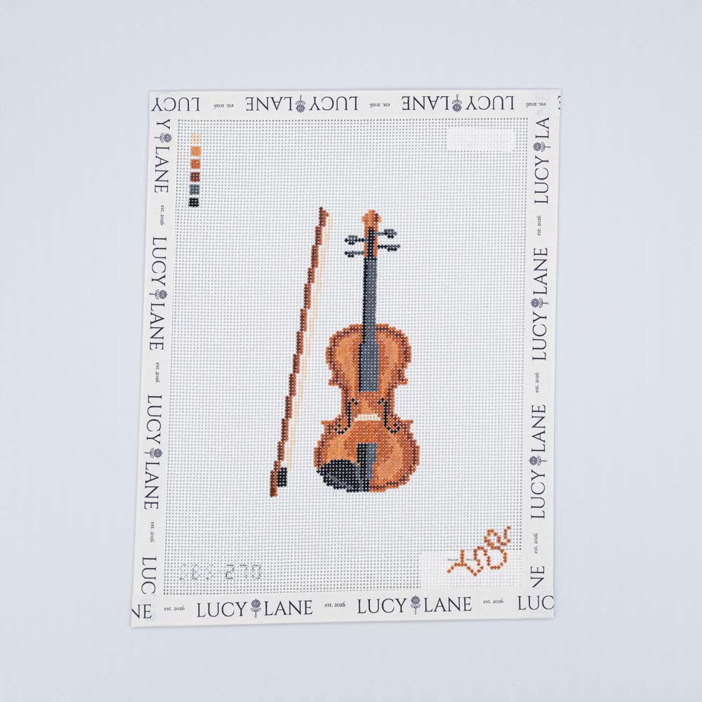 Violin/Viola Canvas - Spellbound Stitchery